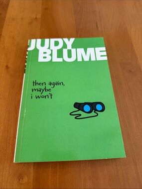 📚 Judy Blume – Then Again, Maybe I Won’t • NWOT • Classic Fiction